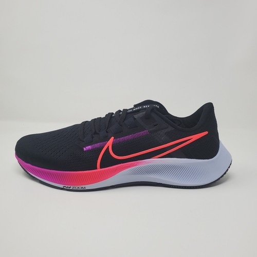 Nike Air Zoom Pegasus 38 Men's Size 10.5 Black Hyper Violet CW7356-011 - Picture 5 of 11