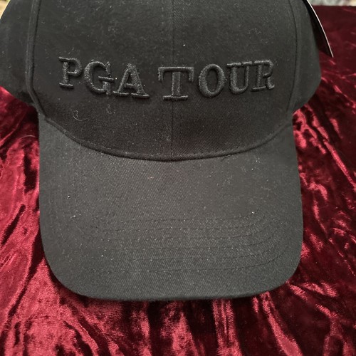 Black PGA Hat Osfm - Picture 3 of 11