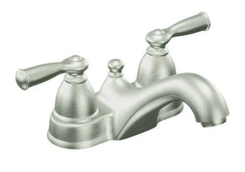 Moen CA84912SRN Spot Resist Brushed Nickel Banbury Bathroom Faucet