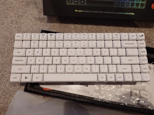 Keychron K3 Pro Ultra-Slim 75% Mechanical Keyboard Int Layout, Brown PBT