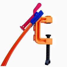 2 Lane Starter Gate with Clamp Combo Compatible with Hot Wheels Tracks