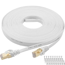 Cat 8 Ethernet Cable 75 Ft Cat8 LAN Cable Internet Network Cord for PS4, Xbox...