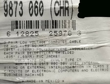 Belden 9873 20/3P Individually Shielded Twisted Pair Instrumentation Cable /10ft