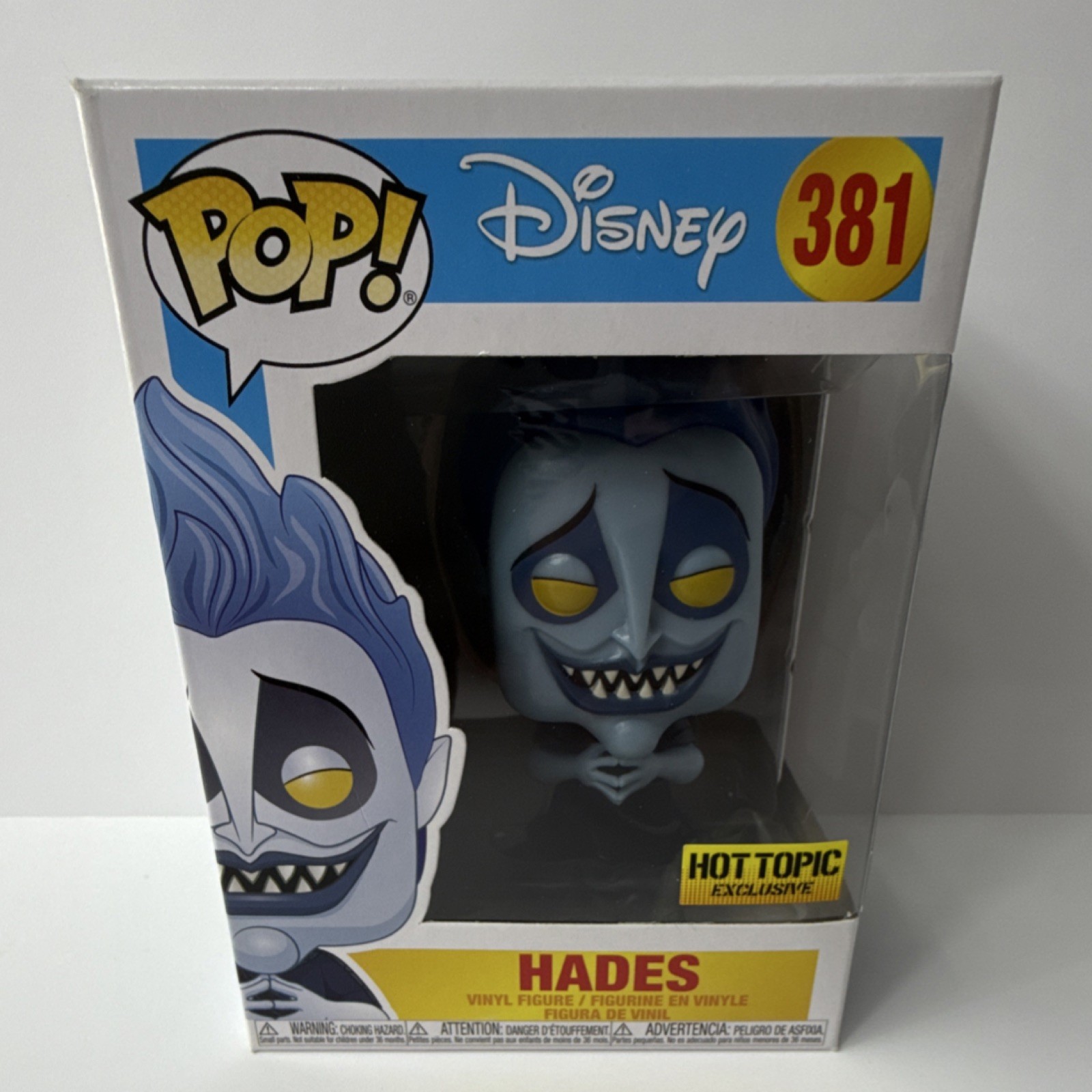 Funko Pop! Vinyl Disney Hercules Hades Hot Topic Exclusive #