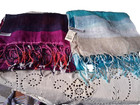 2 Talbots 100% Linen Spring Scarves/Wraps NWT 68" Long & 35" Wide Great Colors!! — photo 1