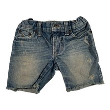 Polo Ralph Lauren Baby Toddler Denim Jean Shorts Size 2T Kids Distressed