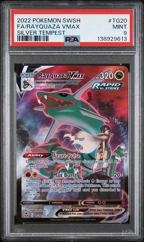 Rayquaza VMAX TG20/TG30 PSA 9 Sword & Shield Silver Tempest Trainer Gallery
