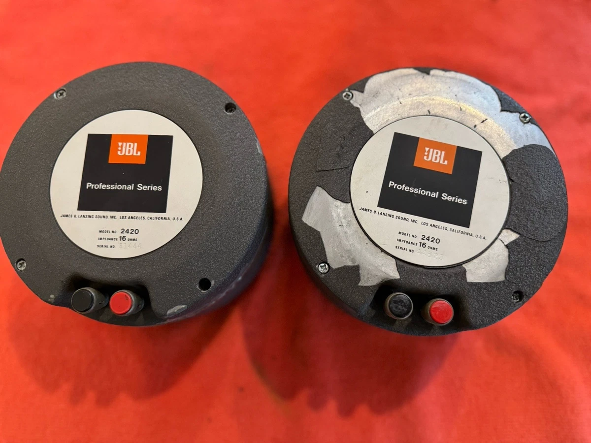 JBL 2420　ドライバー ２個 JBL 2420 ドライバーユニット ペア | SwingAudio Shop