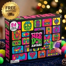 Needoh Advent Calendar 2026 24-Day Countdown Blind Box Toy Gift