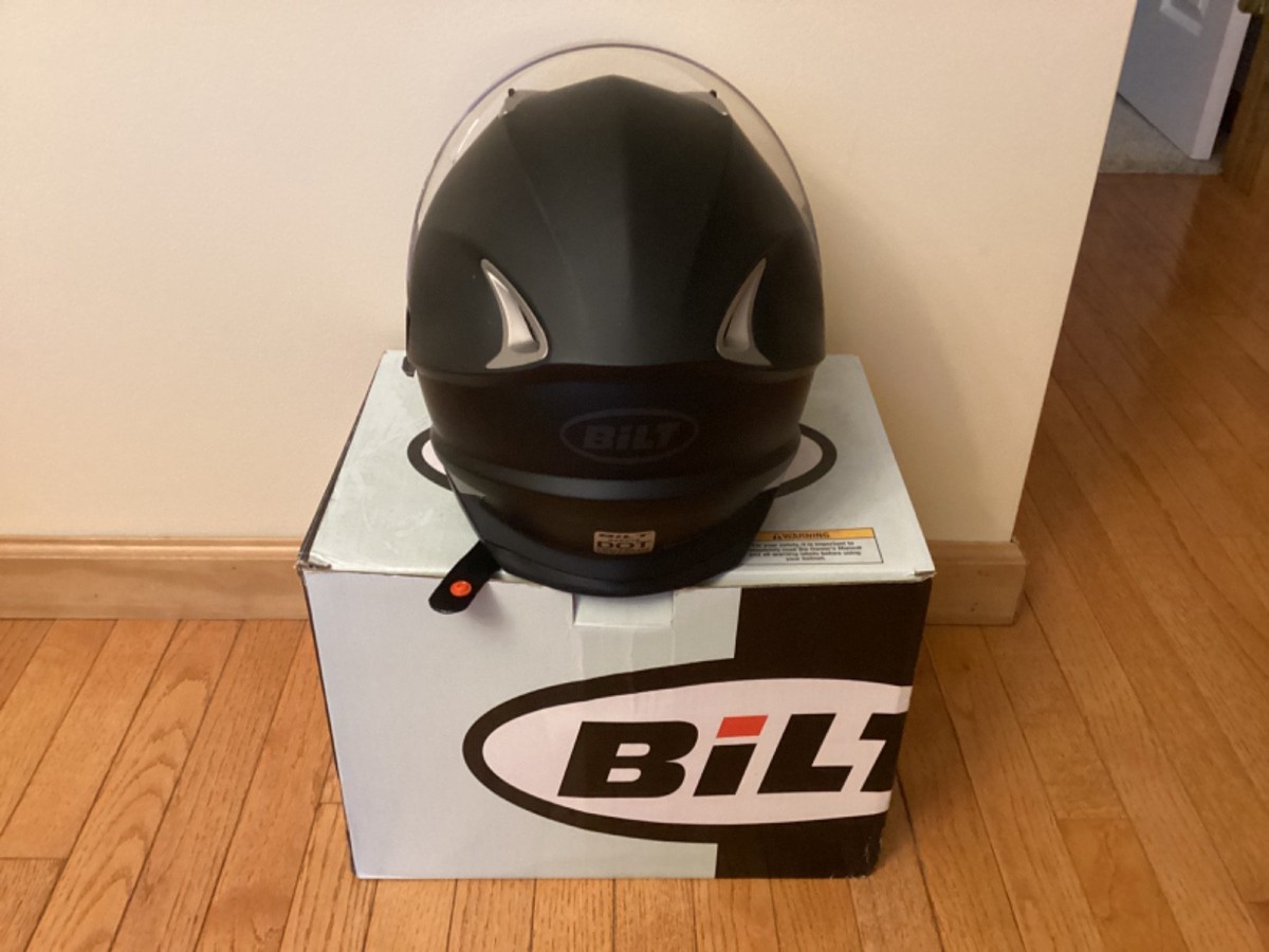 bilt raptor full face motorcycle helmet BILT Raptor Helmet, BLH69, Matte black, size X-Large