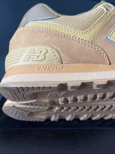New Balance 574 Burnt Orange Schuhe ML574FH2 Herren Größe 8,5 1x anprobiert. (OBO!!) - Bild 18 von 18