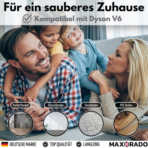 Maxorado Kombidüse Bodendüse für Staubsauger Dyson DC58 DC59 DC61 DC62 V6 DC19T2 - Bild 2 von 6