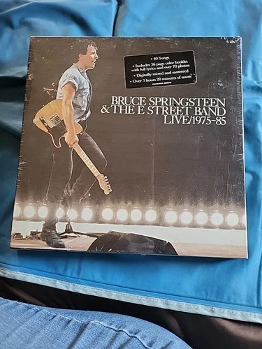NEW - Bruce Springsteen E Street Band 1975-85 LIVE - 5 LP Vintage Box Set Sealed