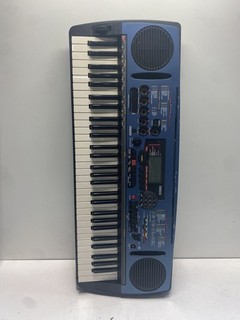 Yamaha DJX PSR D1 90s Portatone Electronic Keyboard 61 Key Blue For Parts