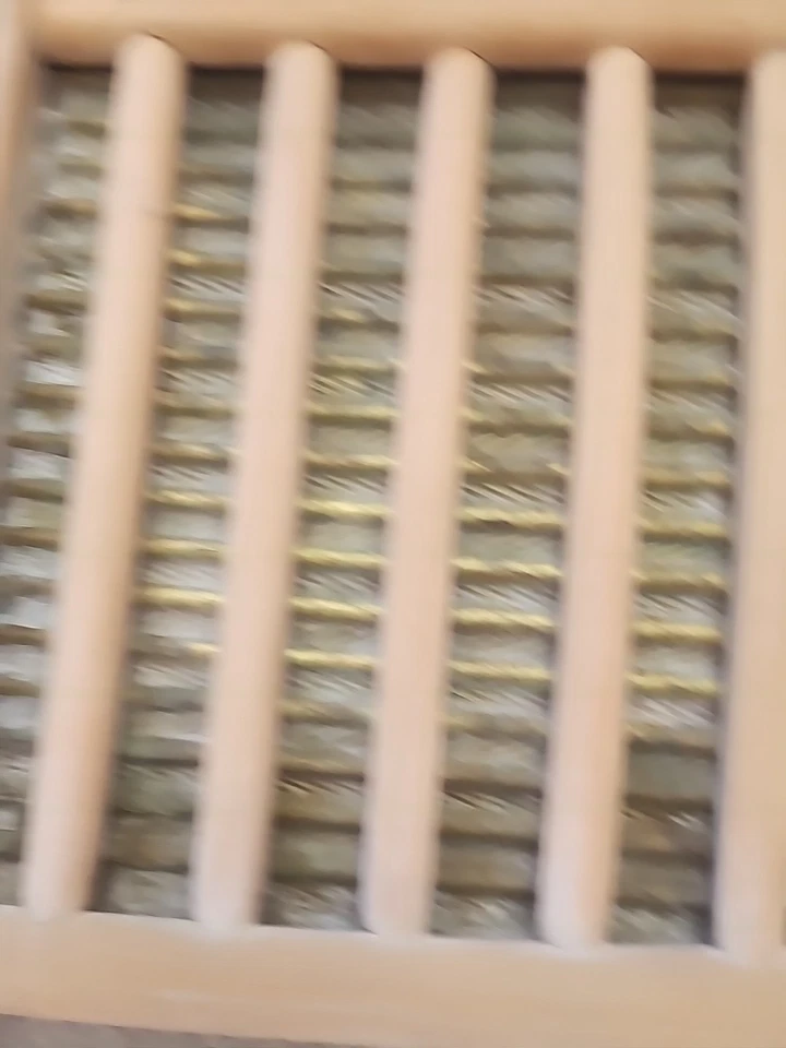 National Wash-Board Co. No. 801 Brass King Top Original - Image 3 of 4