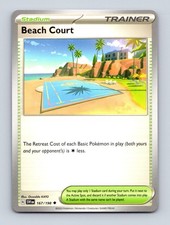 Pokemon Beach Court 167/198 Scarlet & Violet Uncommon LP