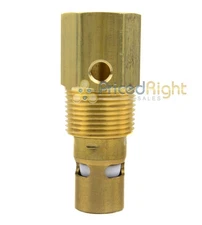 1" Male NPT X 3/4" Female NPT Air Compressor In Tank Check Valve Brass