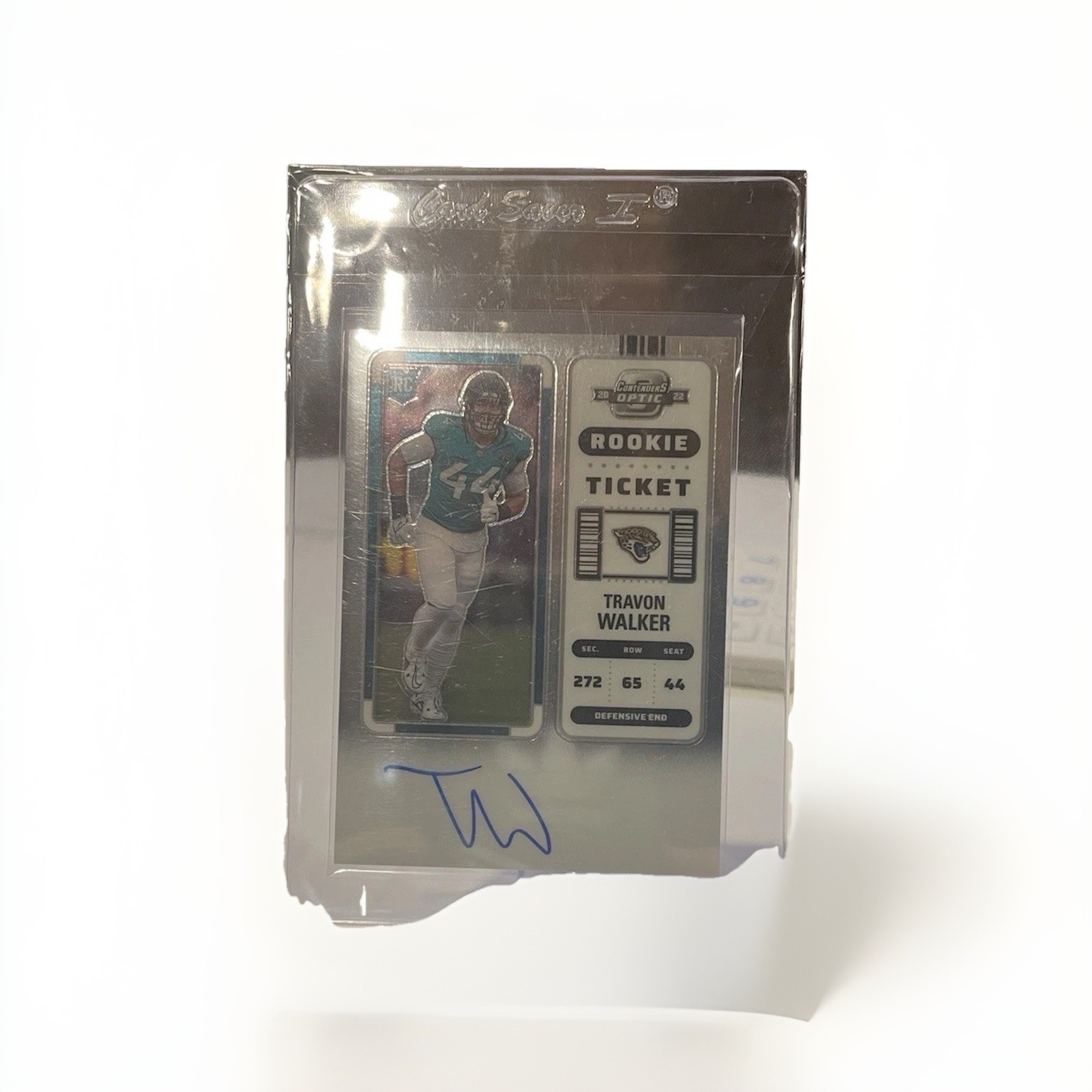 2022 Panini Contenders Optic Rookie Ticket RPS Autographs Travon Walker #135