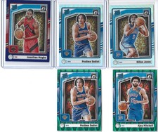 2024-25 Optic Basketball card Lot Of Holo, Purple, green wave, Rated Rookies