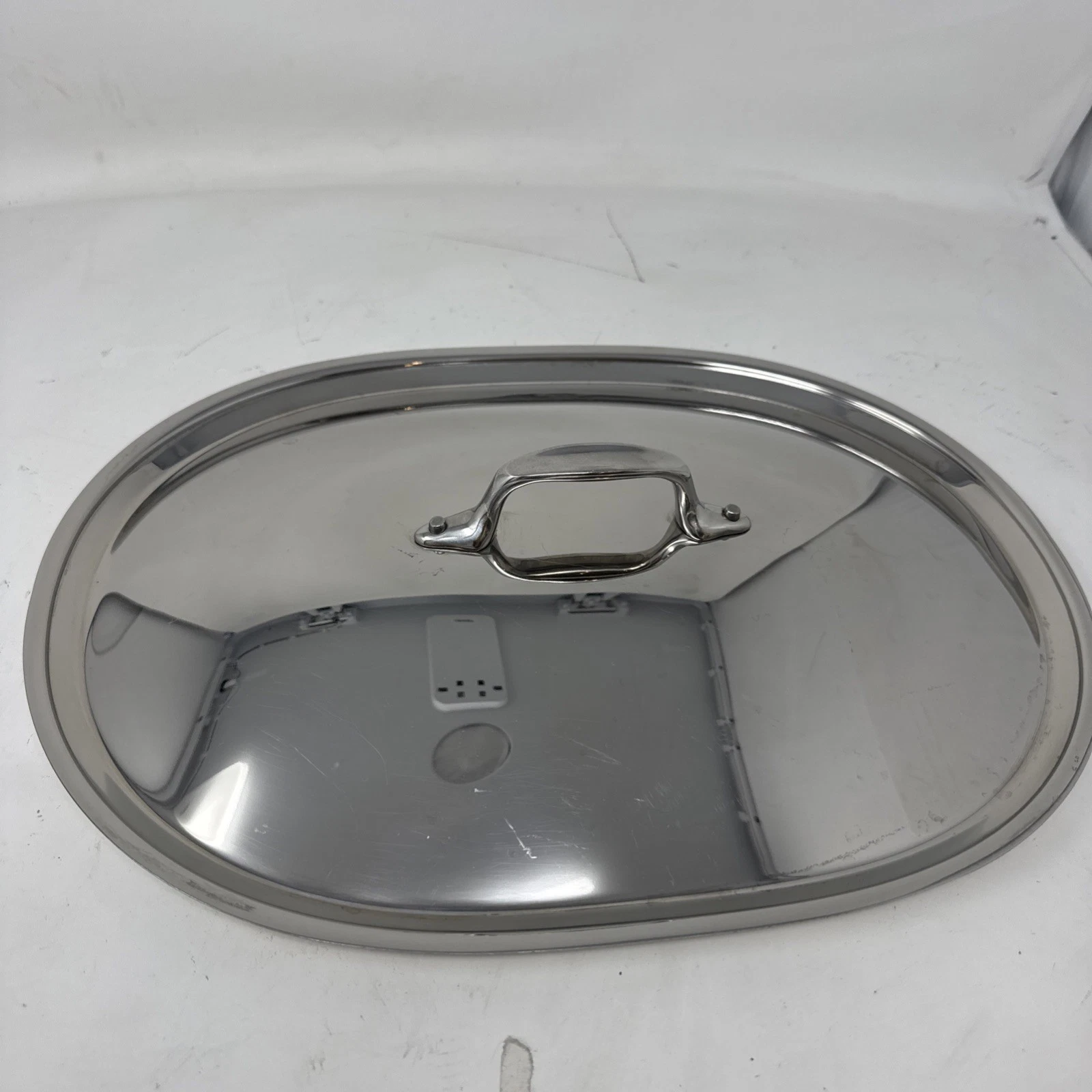 ALL-CLAD 7 Quart Slow Cooker OEM Stainless Steel Crock Pot Series SC01 -Lid Only
