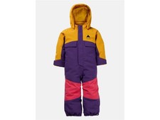Burton One Piece 2L pezzo unico per bambini piccoli in Goldenrod / Imperial Purple