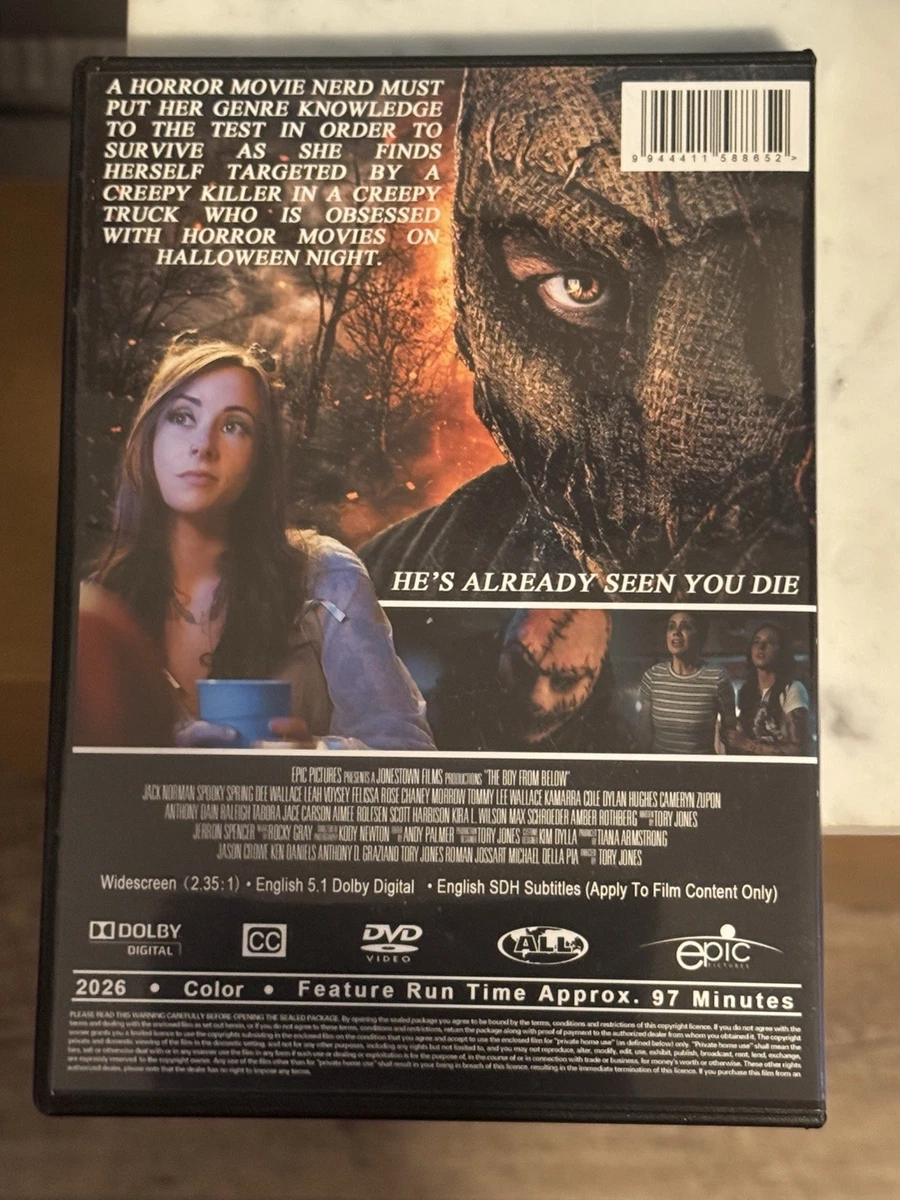 THE BOY FROM BELOW DVD. Brand New Unsealed