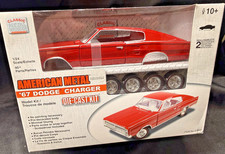 67 Dodge Charger Red 124 Classic Metal Works Diecast Kit Mopar American 1967