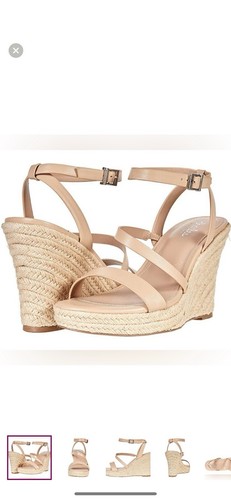 Charles By Charles David Nude Platform Sandals, 7 ½