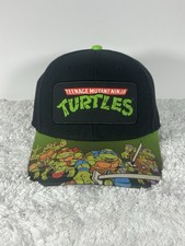 Teenage Mutant Ninja Turtles Nickelodeon SnapBack Baseball Hat Cap Cartoon