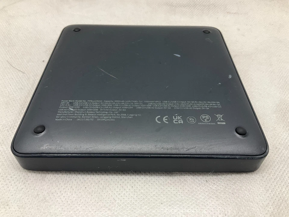 Baseus Blade HD 100W Power Bank 20000mAh Laptop Portable Charger - Image 4 of 4