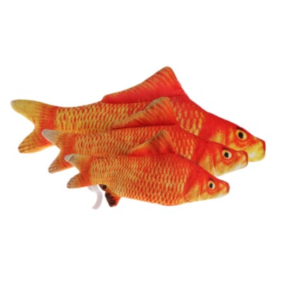 Pet Craft Supply Fish-shaped Interactive for Cat Toy Chew Toy Teeth Cleaning