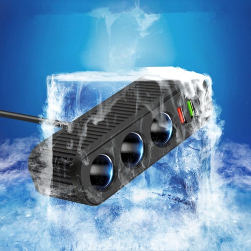 3Way Car Cigarette Lighter Splitter Fast Charger Power Adapter For Mobile Phone - Picture 12 of 16