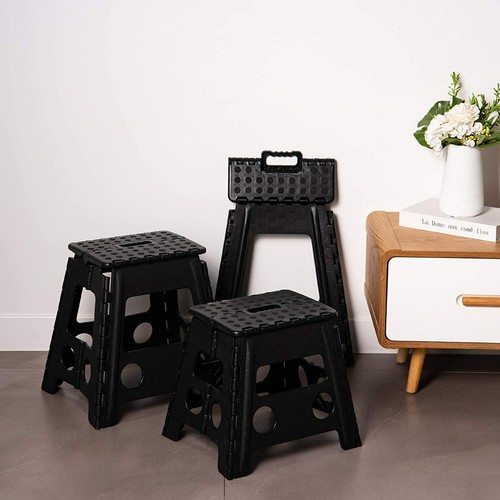 39 cm Folding Step Stool Portable Plastic Foldable Chair RV Toilet Home Outdoor - Picture 4 of 6