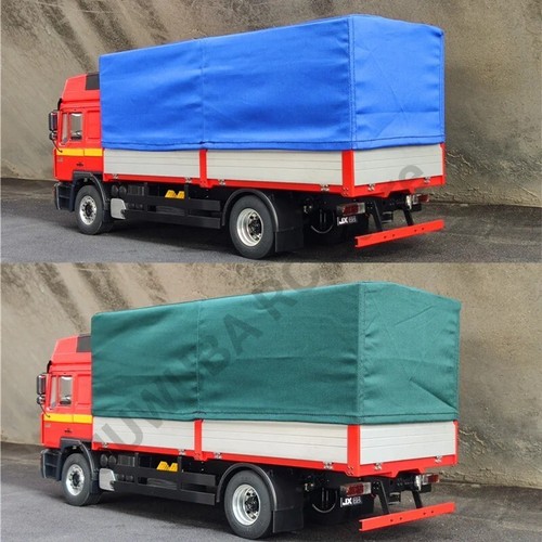 Metal RC Truck Tarpaulin Canvas Aluminum 1:14 For Jxmodel F2000 Trailer Parts - Picture 3 of 16