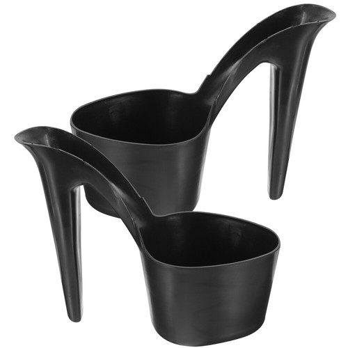 2 Pcs High Heels Flower Pot Indoor Pots Plastic Planters for Plants - Picture 8 of 12