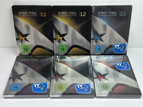Star Trek: Raumschiff Enterprise Season 1 -3 Steelbook 4x in Folie ⚡BLITZBEREIT⚡ - Bild 1 von 12