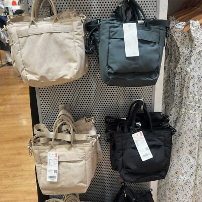 UNIQLO 2WAY Utility Mini Bag Unisex 3Color New Japan 481364