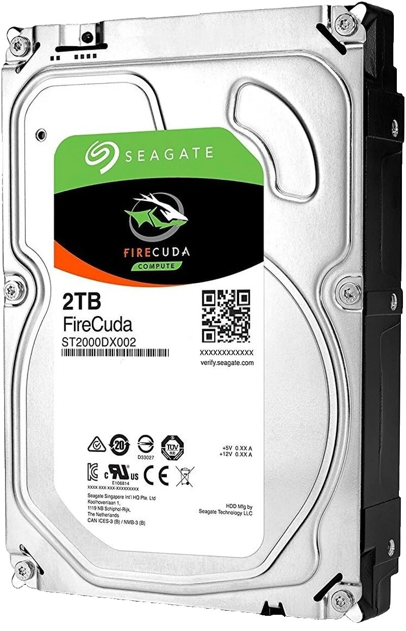 3.5 in Form Factor Internal Hard Disk Drives 2TB Storage Capacity
