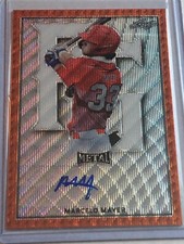 MARCELO MAYER 2020 LEAF PERFECT GAME ORANGE WAVE AUTOGRAPH #1/1 RED SOX