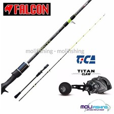 COMBO VERTICAL FALCON BLACK PHANTOM ACID 190 - 100/200 GR + TICA TITAN CLAW 401H