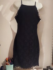New Look.  Black Lace Dress. Size 10