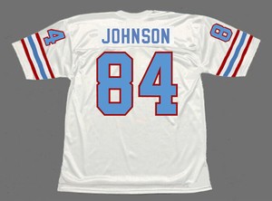 white houston oilers jersey
