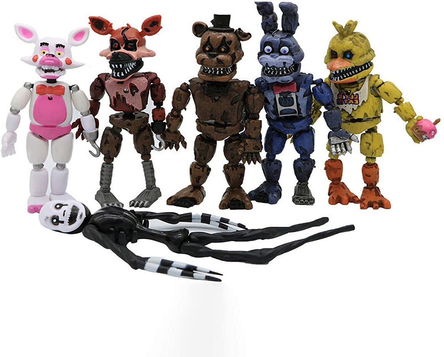 Michellecmm 6PCS A Set Fnaf Five nights at freddy's #39;s 10cm