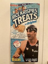 MICHAEL PHELPS  2008 Olympics Rice Krispies Treats.