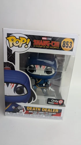 Funko Pop Death Dealer #853 Shang-Chi Marvel GameStop Exclusive Box Damaged