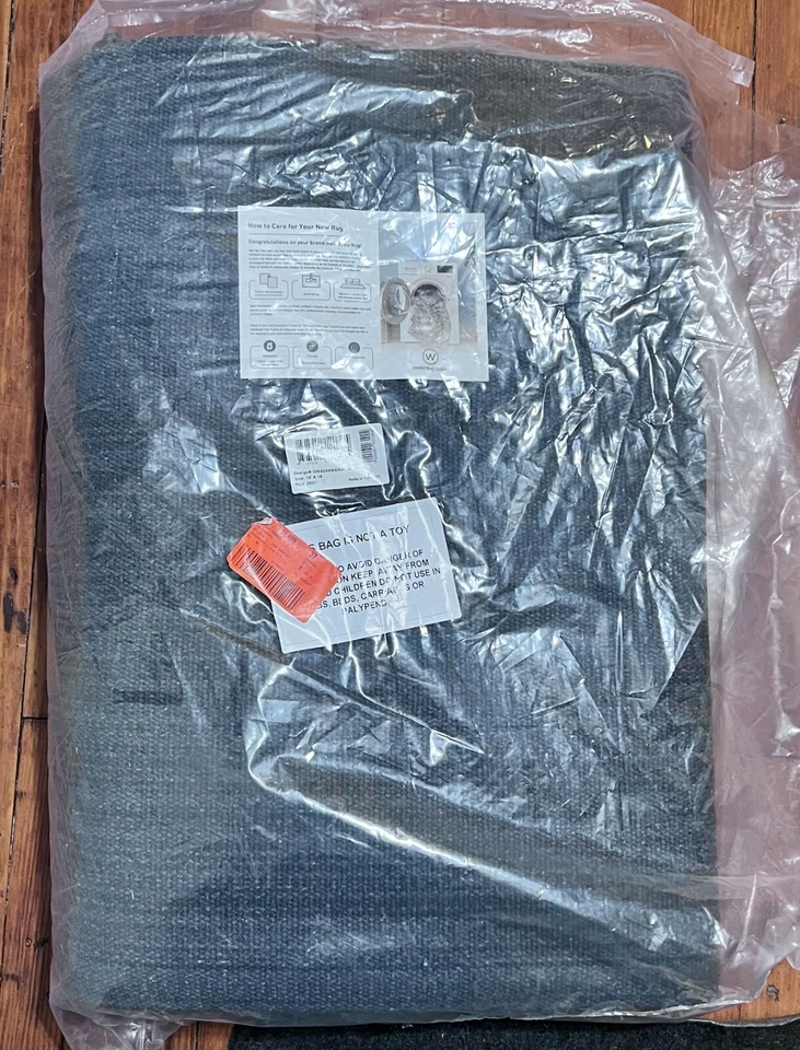 World Rug Gallery Gray 10 ft. x 14 ft. Dark Transitional Bordered Area Rug - Image 3 of 4