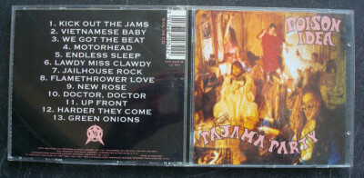 Poison Idea   Pajama Party (1992) original CD, US hardcore classic