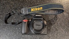 Nikon D60 Digital SLR - DSLR Camera - Black - Body only with Strap READ