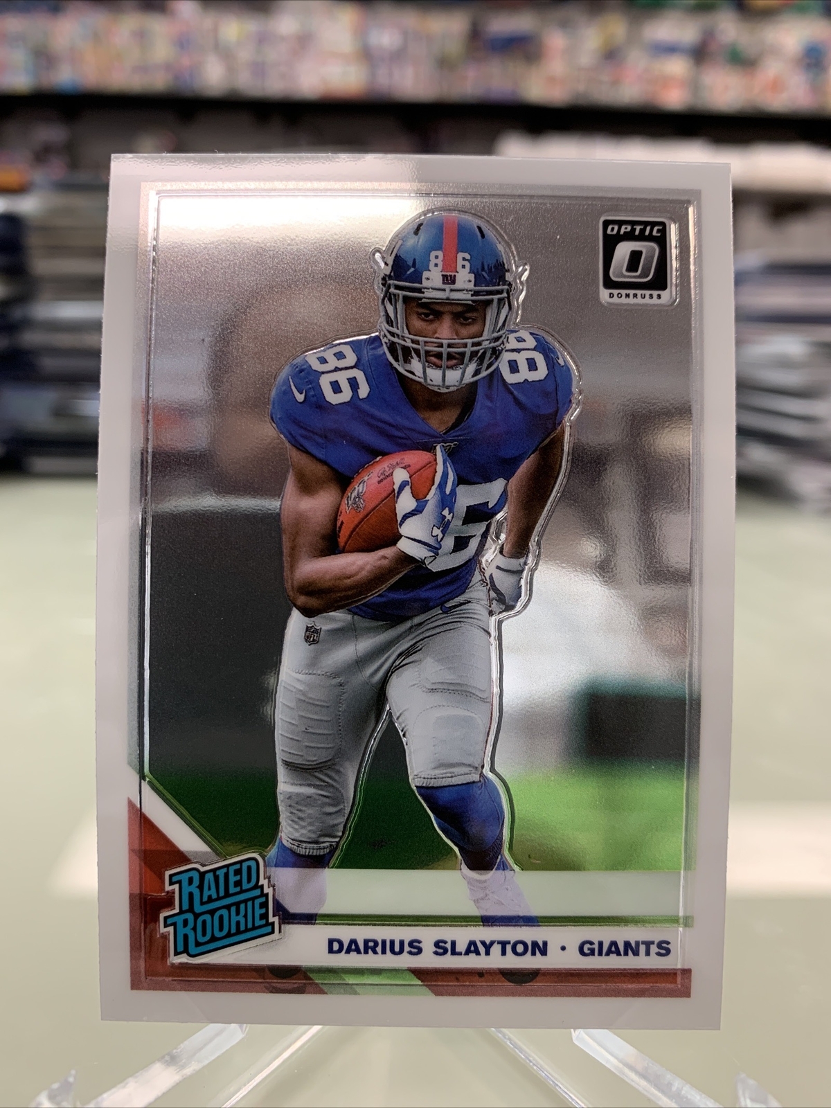 2019 Panini Donruss Optic Rated Rookie Darius Slayton #188 Rookie RC
