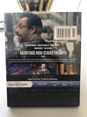 Uncut Gems [Blu-ray/DVD] [2019] *No Digital* Adam Sandler